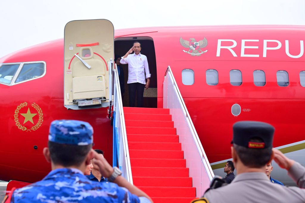 Presiden Jokowi Bertolak ke Riau Akan Resmikan Sejumlah Infrastruktur